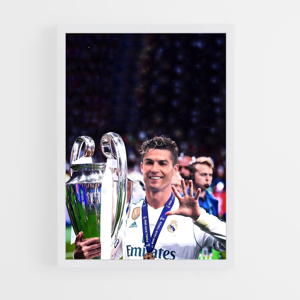 ap-cristiano ronaldo-6 cadre Blanc
