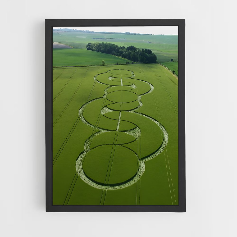 ap-crop circles-4 cadre Noir