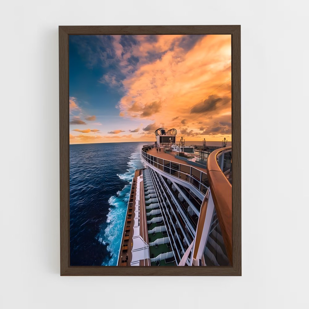 ap-cruise ships-13 cadre Bois foncé