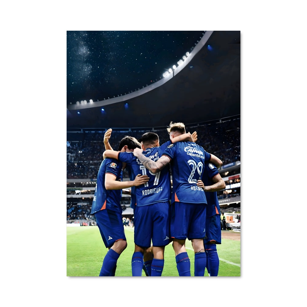 Poster Célébration Azul