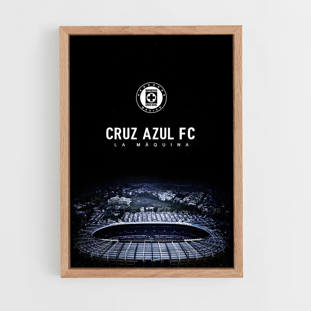 ap-cruz azul fc-13 cadre Bois clair
