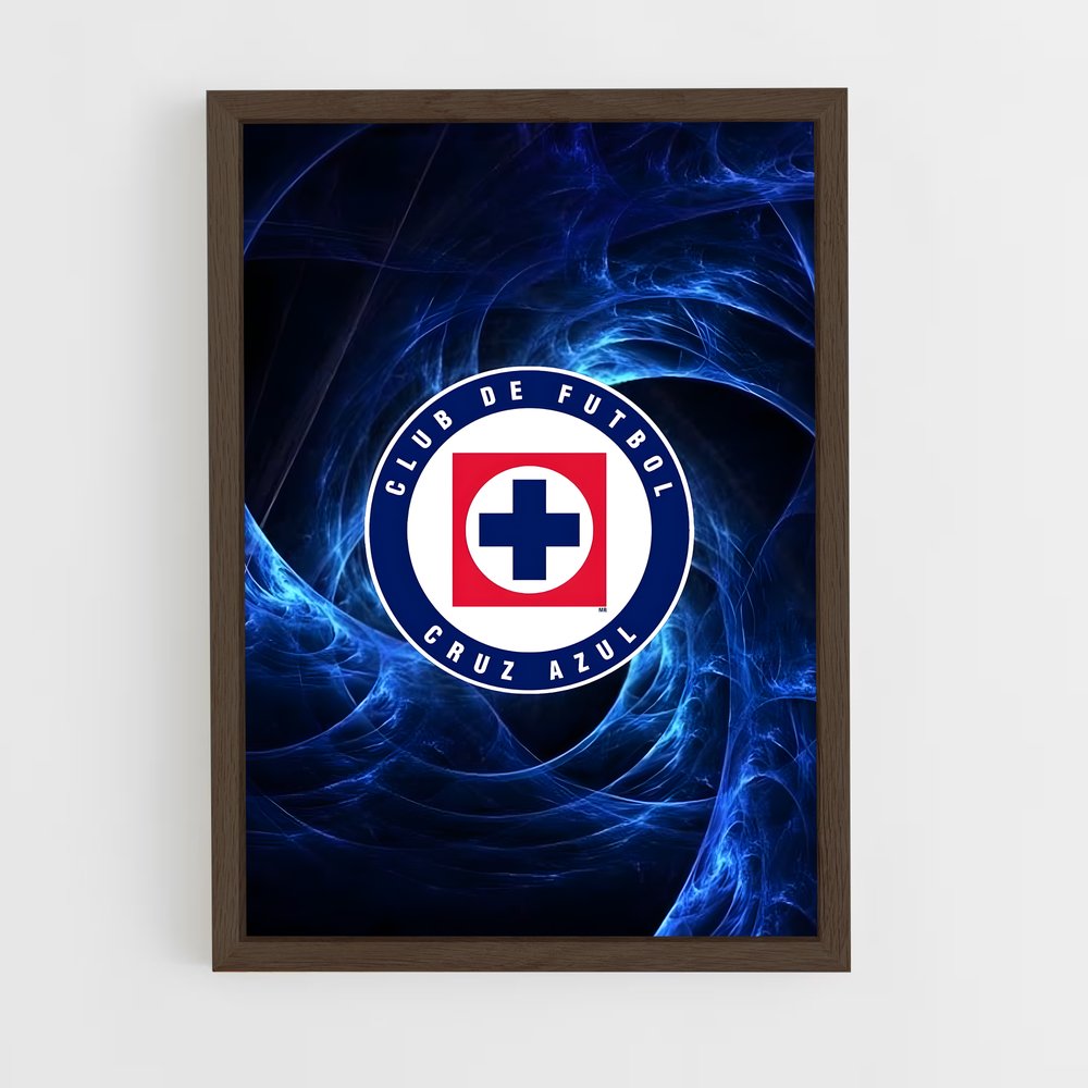 ap-cruz azul fc-5 cadre Bois foncé