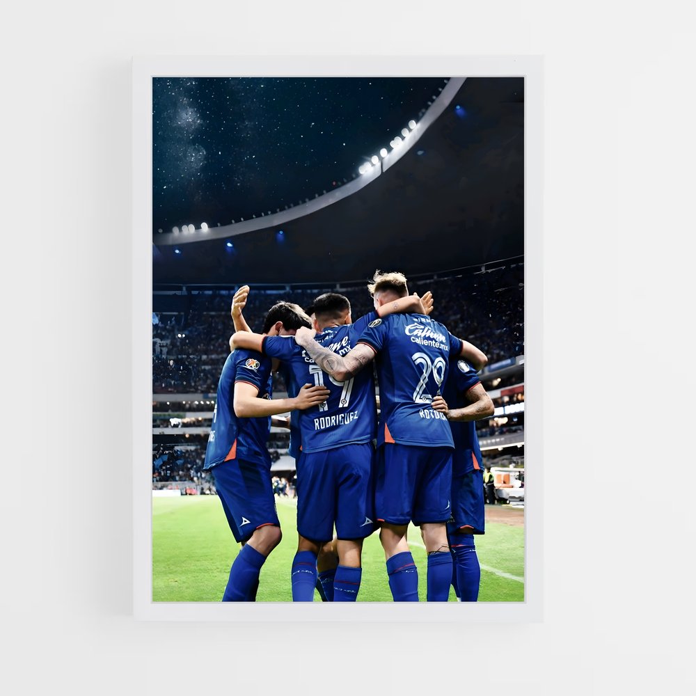 ap-cruz azul fc-8 cadre Blanc