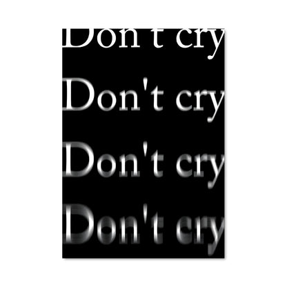 Poster Ne Pleure Pas