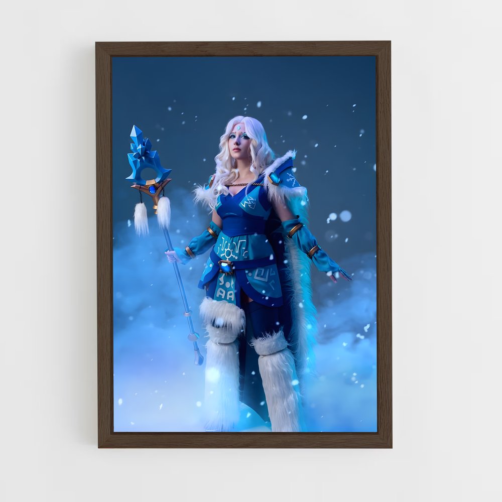 ap-crystal maiden-6 cadre Bois foncé