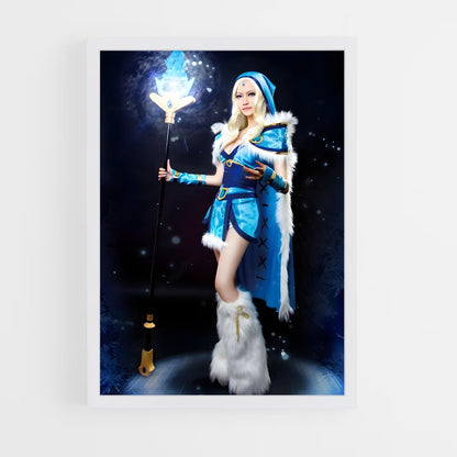 ap-crystal maiden-7 cadre Blanc