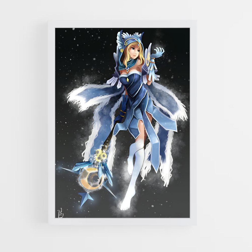 ap-crystal maiden-8 cadre Blanc