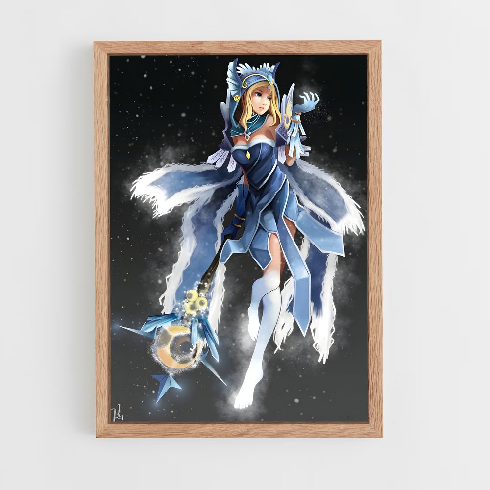 ap-crystal maiden-8 cadre Bois clair