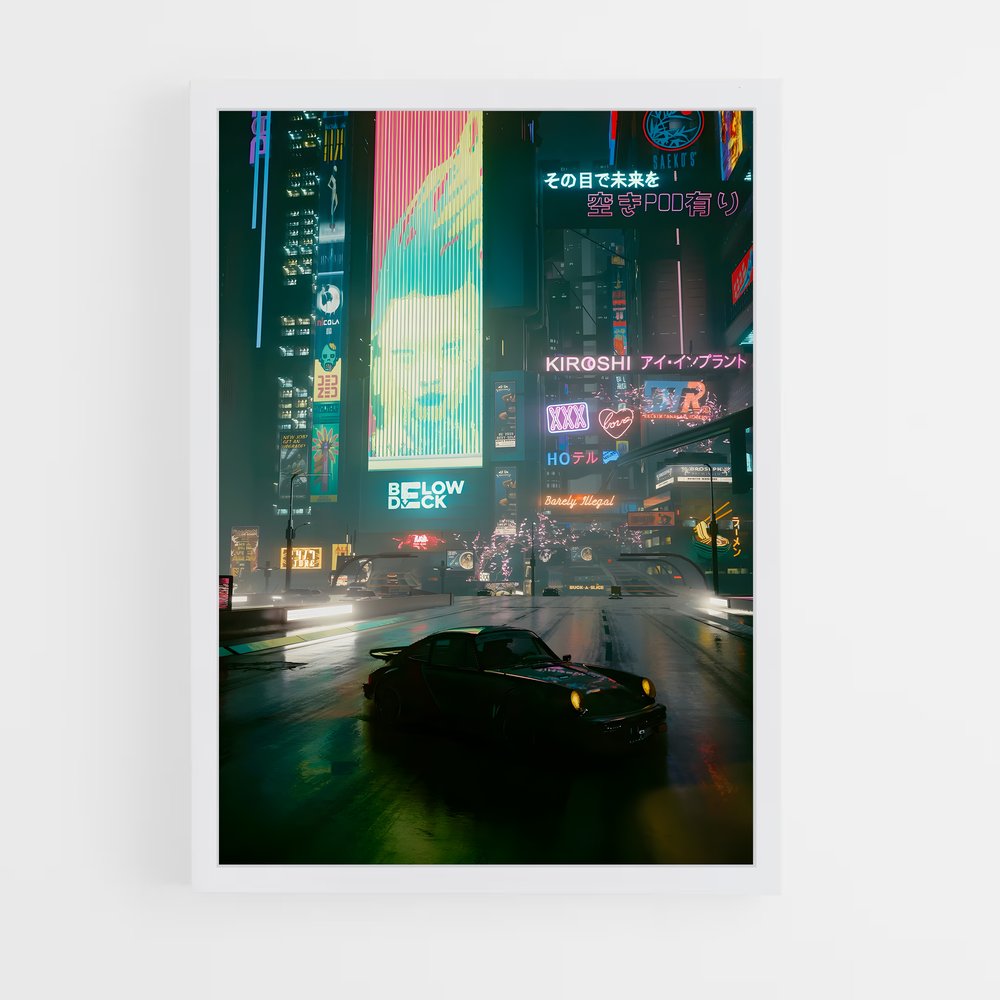 ap-cyberpunk-24 cadre Blanc