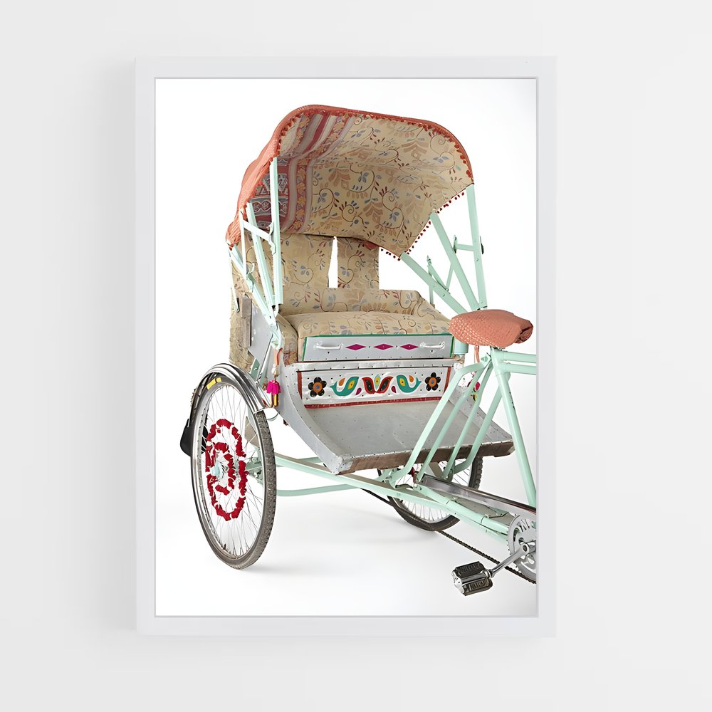ap-cycle rickshaw-2 cadre Blanc