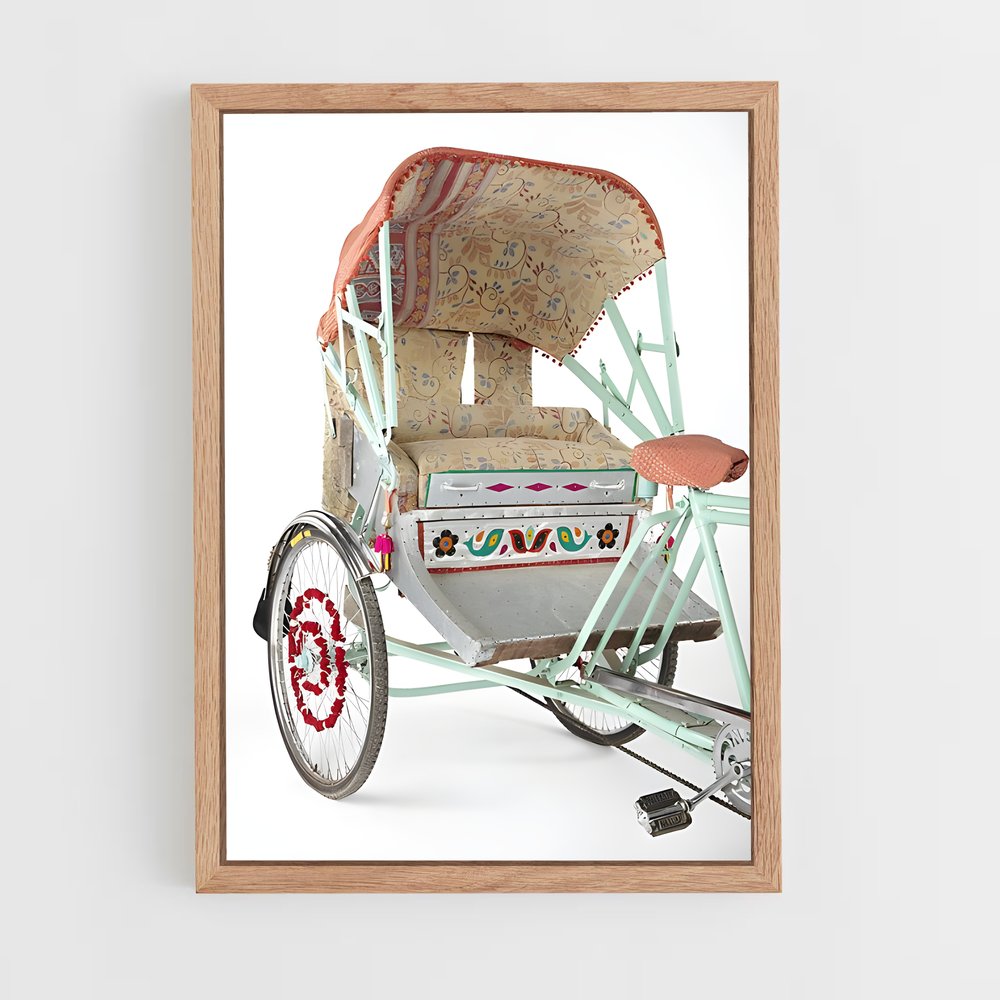 ap-cycle rickshaw-2 cadre Bois clair