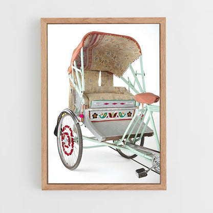 ap-cycle rickshaw-2 cadre Bois clair