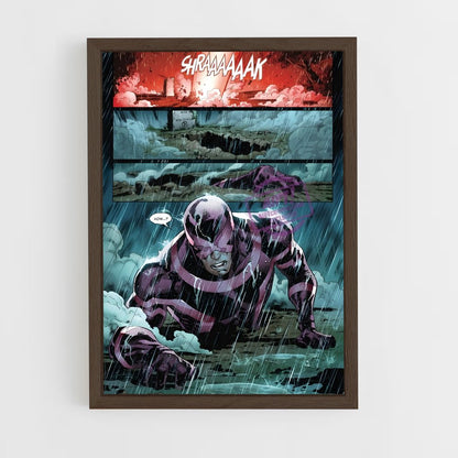 ap-cyclops x-men-3 cadre Bois foncé