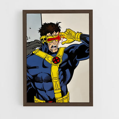 ap-cyclops x-men-5 cadre Bois foncé