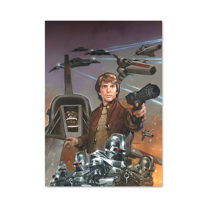 Poster Étoiles et Vaisseaux