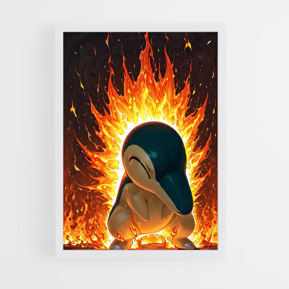 ap-cyndaquil-2 cadre Blanc