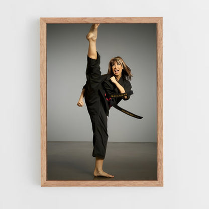 ap-cynthia rothrock-3 cadre Bois clair