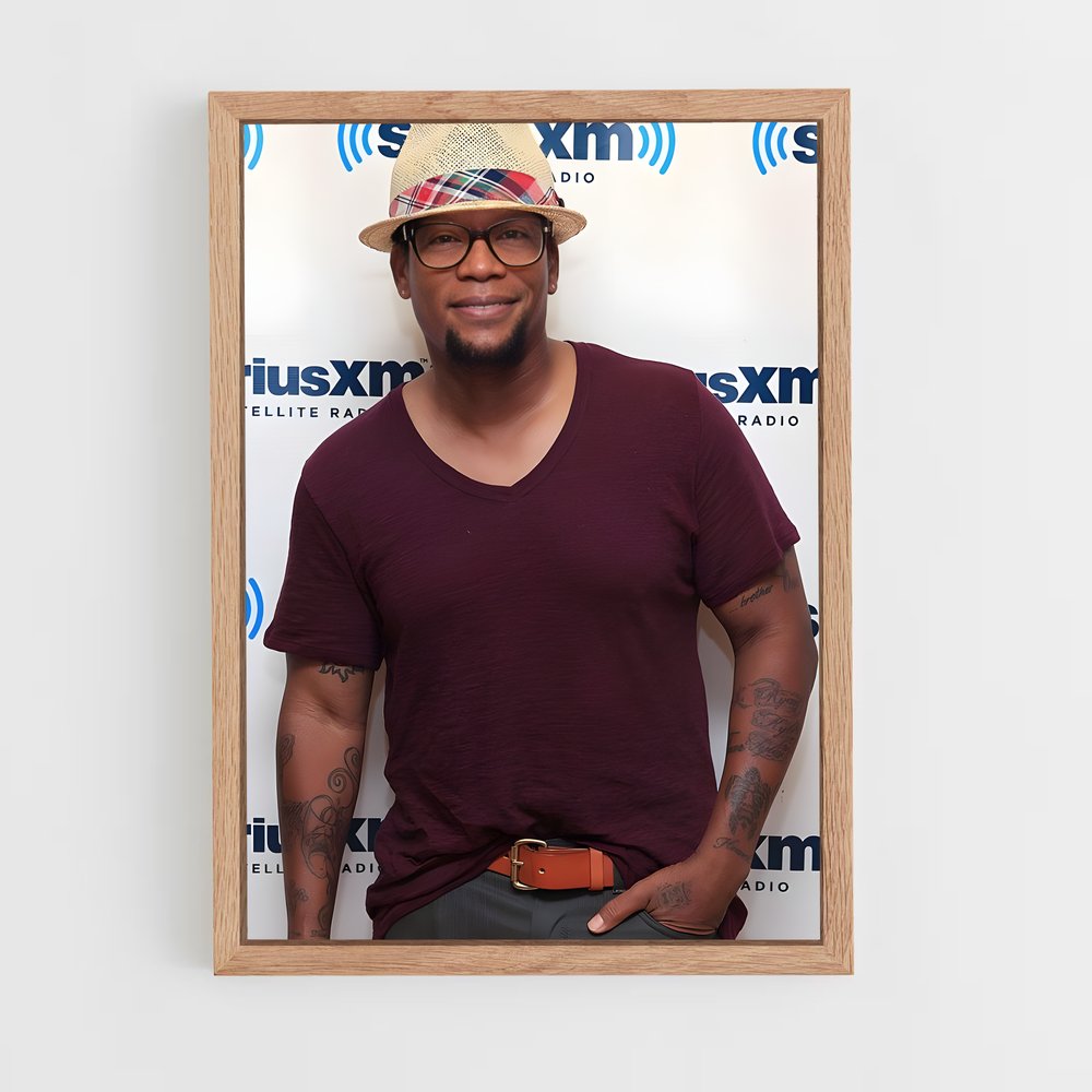 ap-d.l. hughley-13 cadre Bois clair