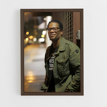 ap-d.l. hughley-6 cadre Bois foncé
