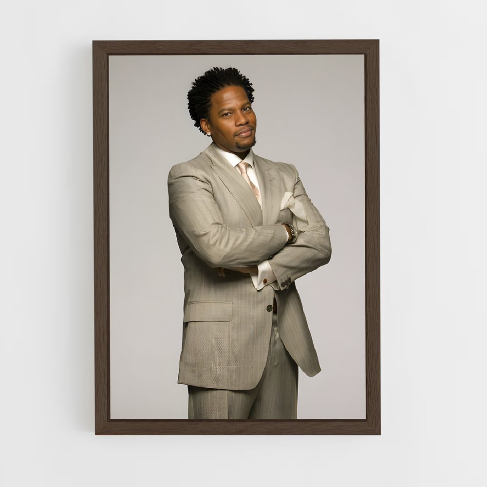 ap-d.l. hughley-9 cadre Bois foncé