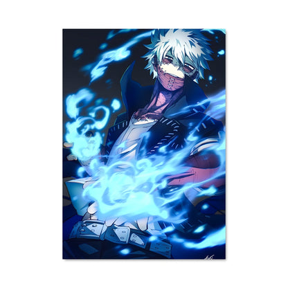 Poster Flamme Glaçante
