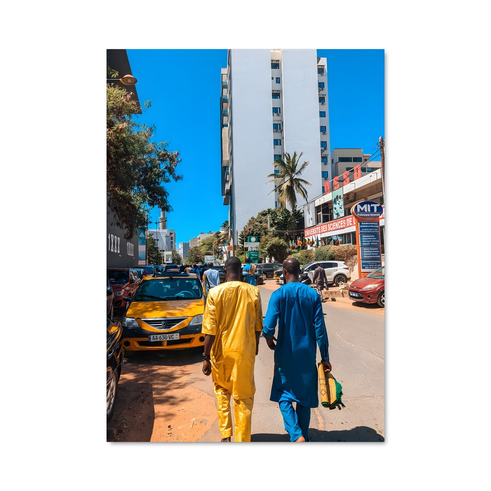 Poster Promenade à Dakar