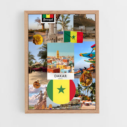 ap-dakar-3 cadre Bois clair