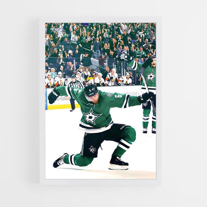 ap-dallas stars-8 cadre Blanc