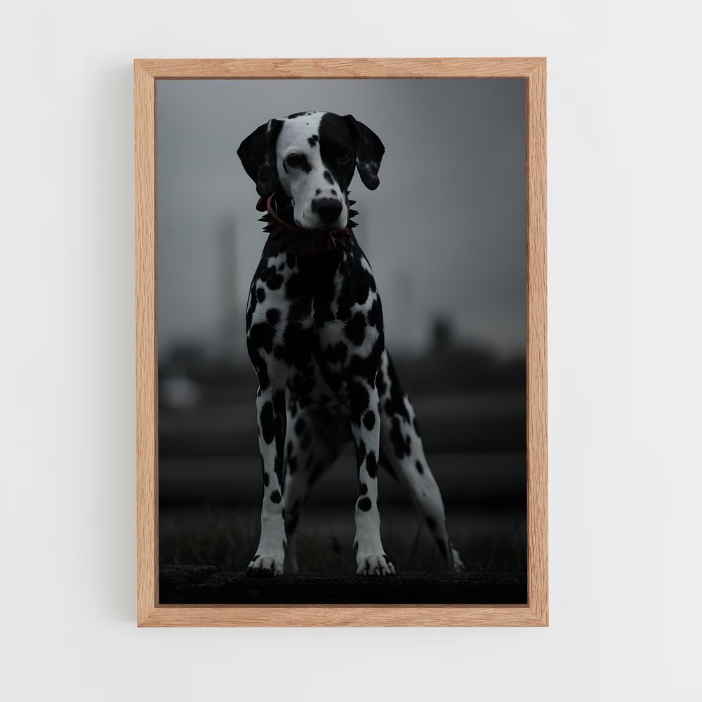 ap-dalmatian-4 cadre Bois clair