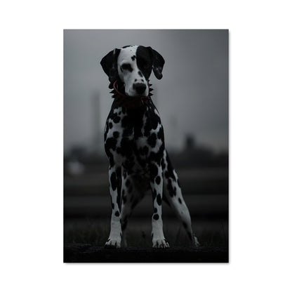 Poster Dalmatiens en Fête