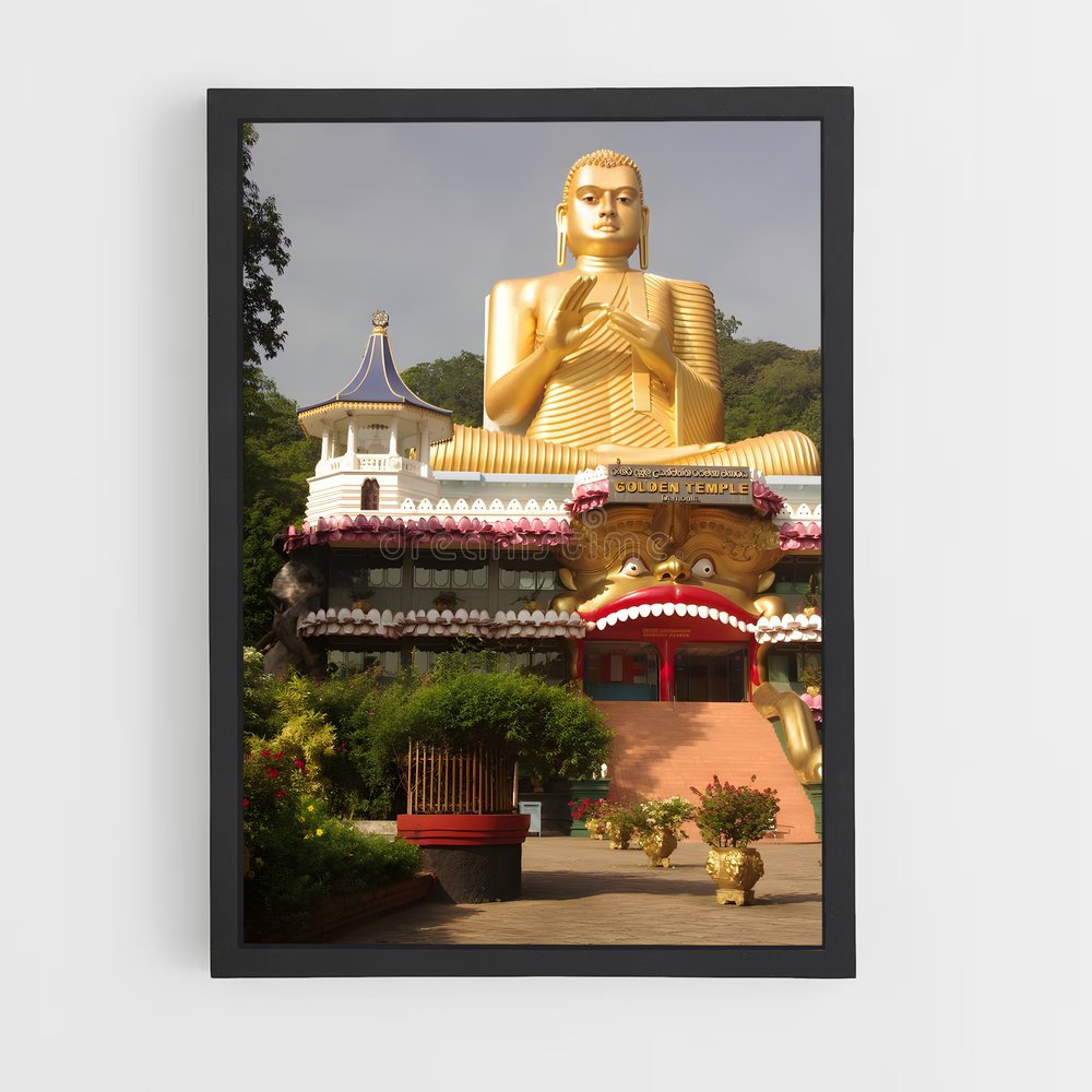 ap-dambulla cave temple-4 cadre Noir