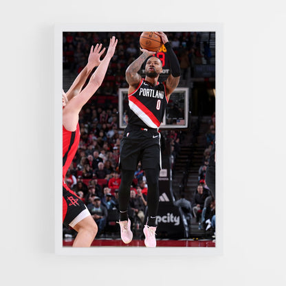 ap-damian lillard-6 cadre Blanc