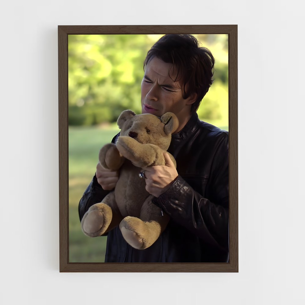 ap-damon salvatore-6 cadre Bois foncé