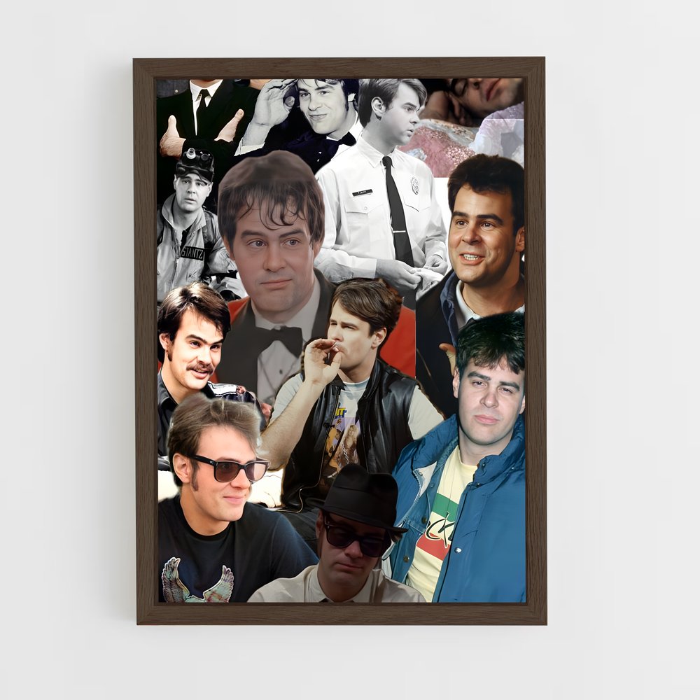 ap-dan aykroyd-3 cadre Bois foncé