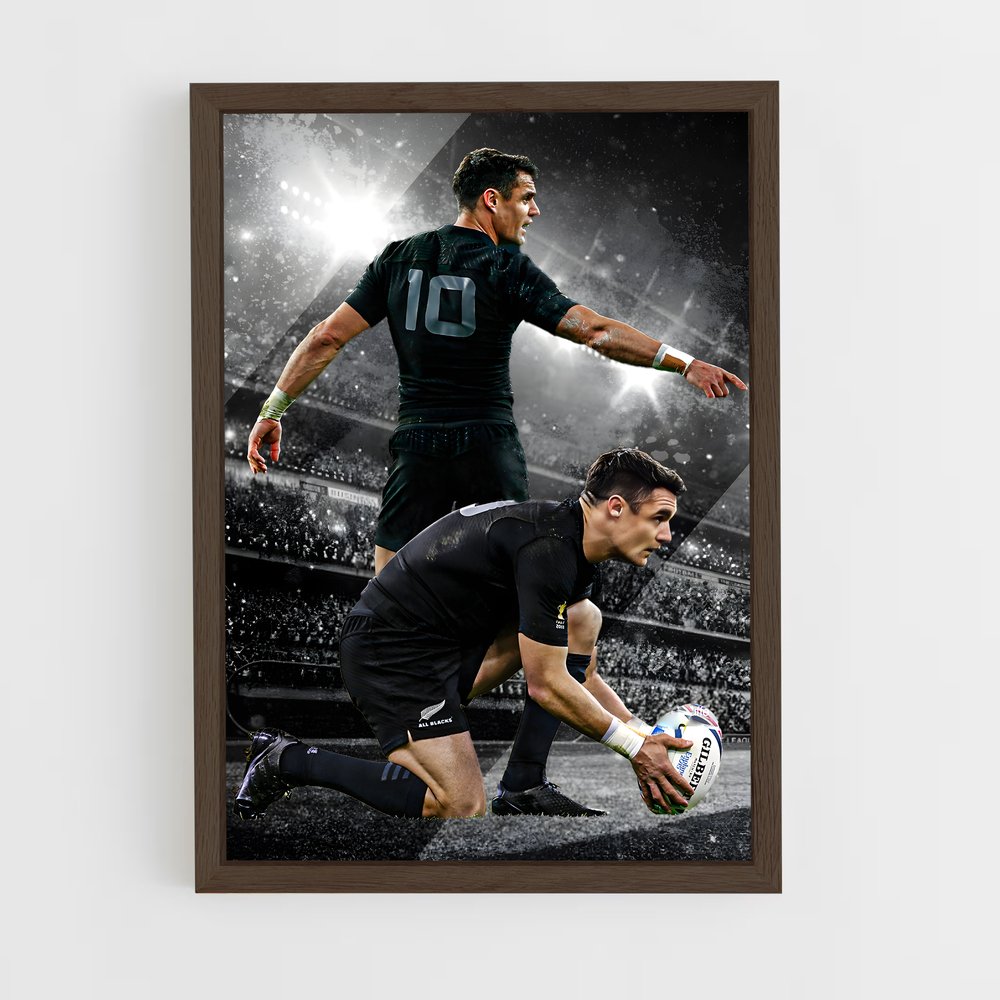 ap-dan carter-2 cadre Bois foncé