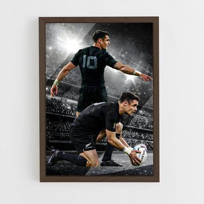 ap-dan carter-2 cadre Bois foncé