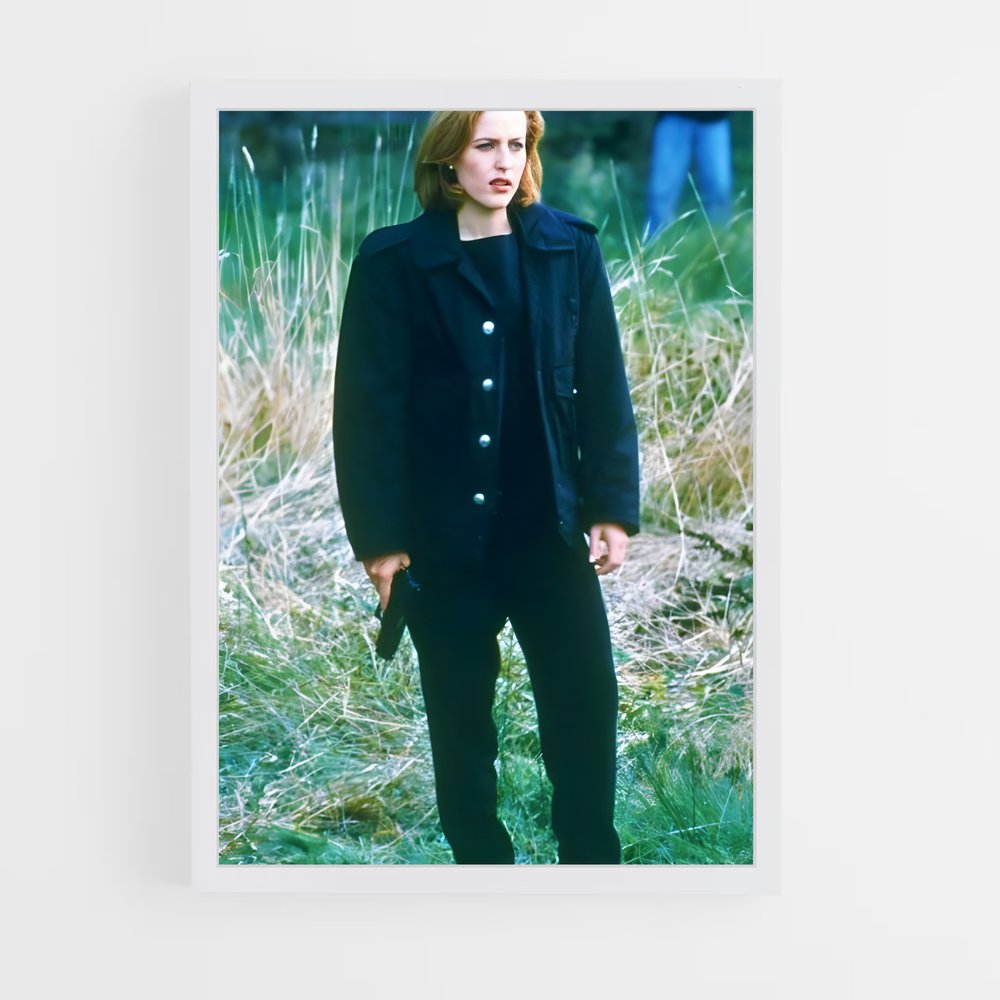 ap-dana scully-1 cadre Blanc