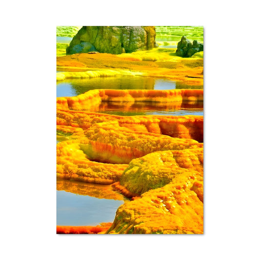 Poster Miroir de Couleurs