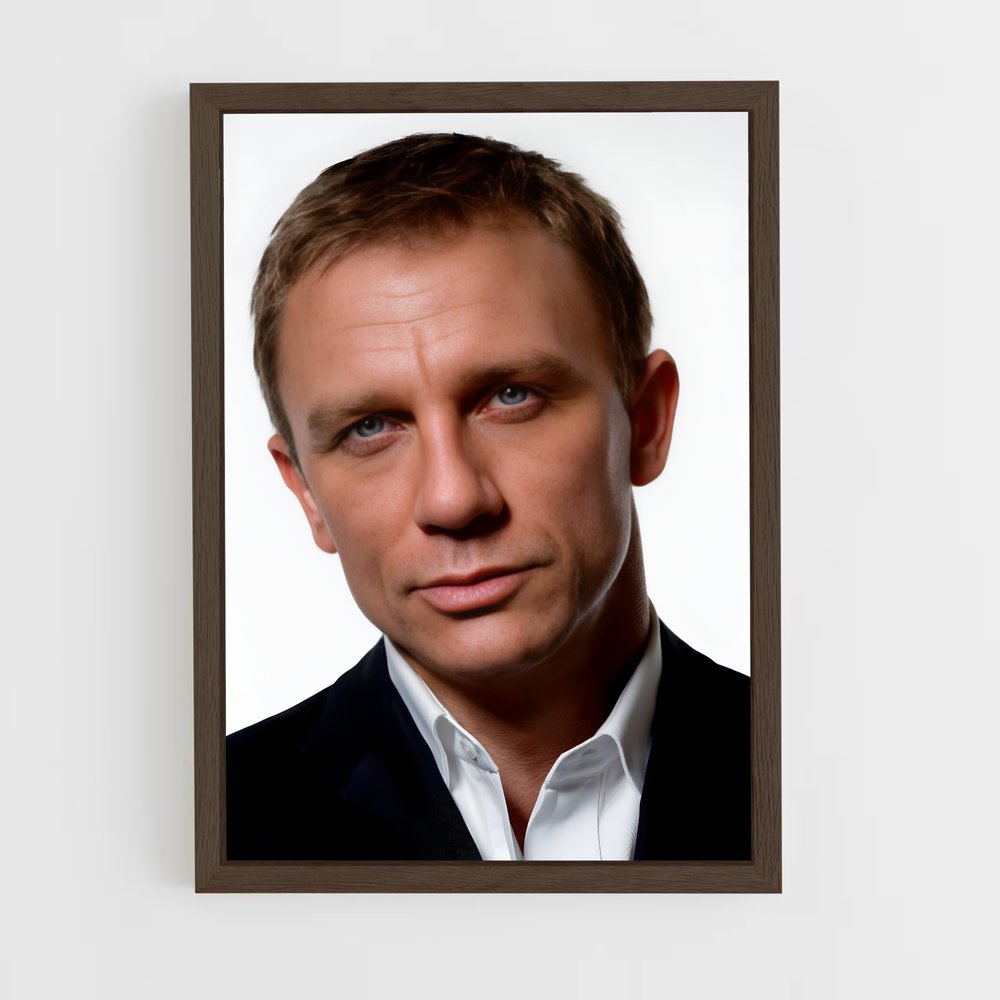 ap-daniel craig-5 cadre Bois foncé