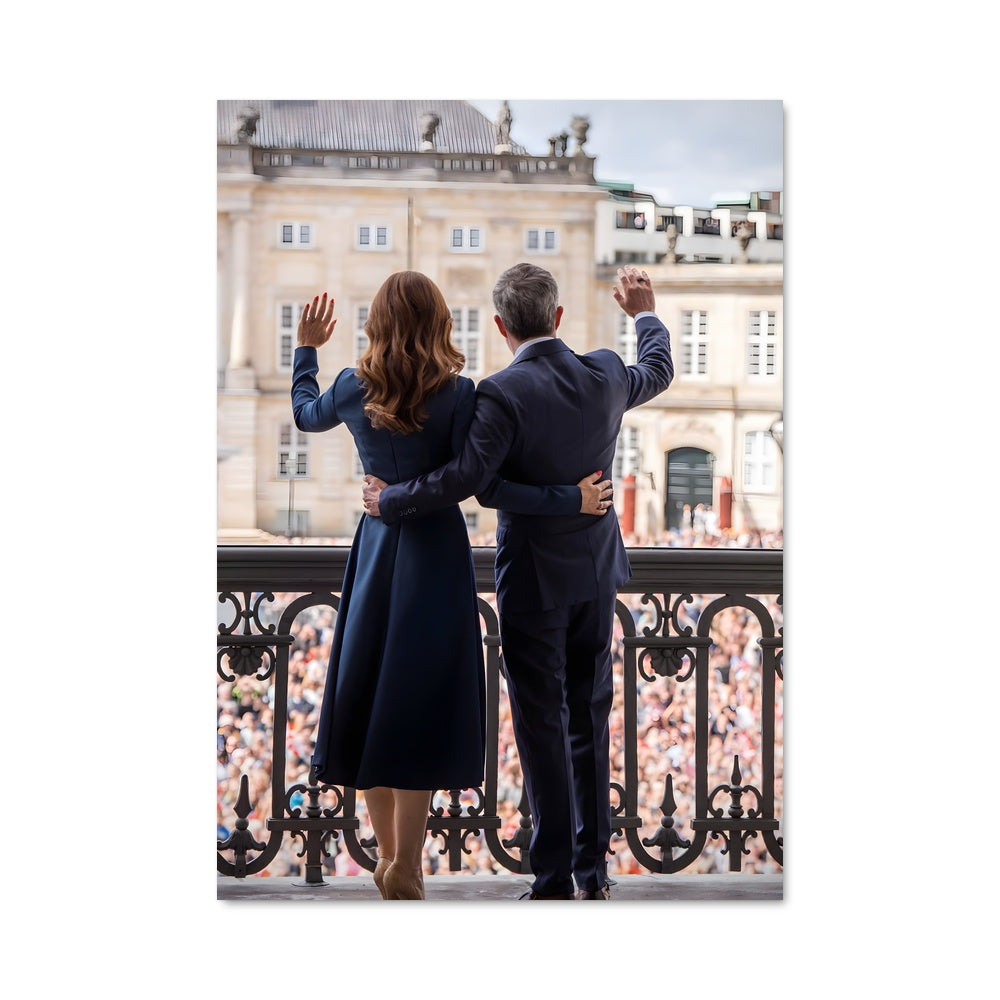 Poster Danish royal family 2719