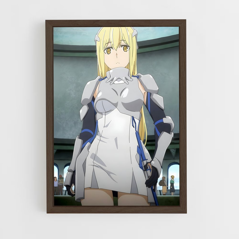 ap-danmachi-5 cadre Bois foncé