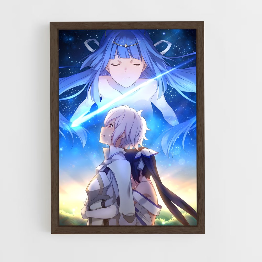 ap-danmachi-9 cadre Bois foncé