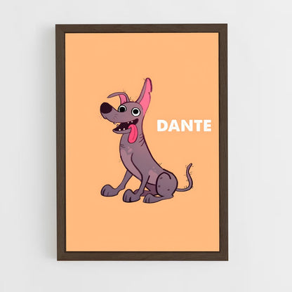ap-dante-4 cadre Bois foncé