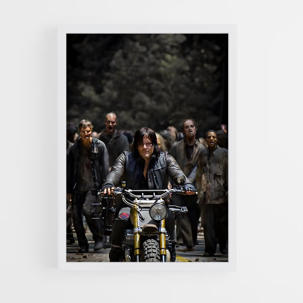 ap-daryl dixon-2 cadre Blanc