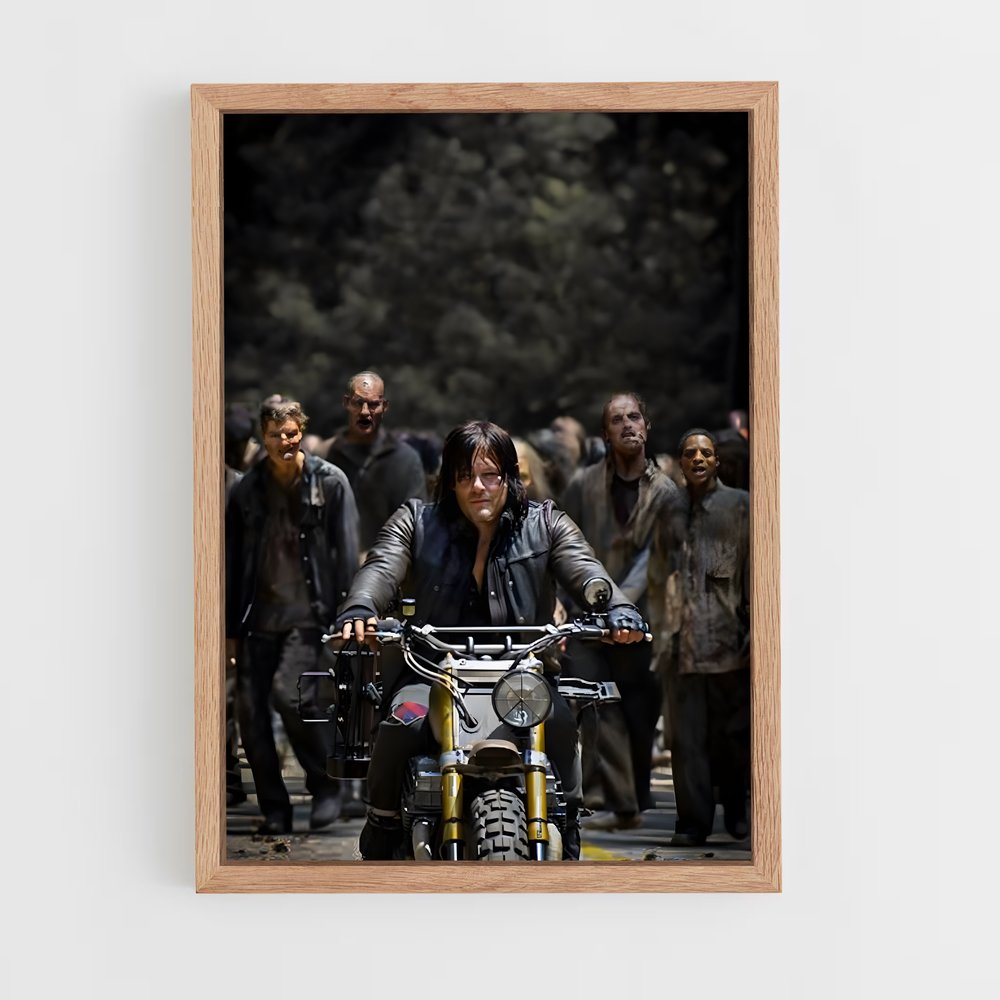 ap-daryl dixon-2 cadre Bois clair