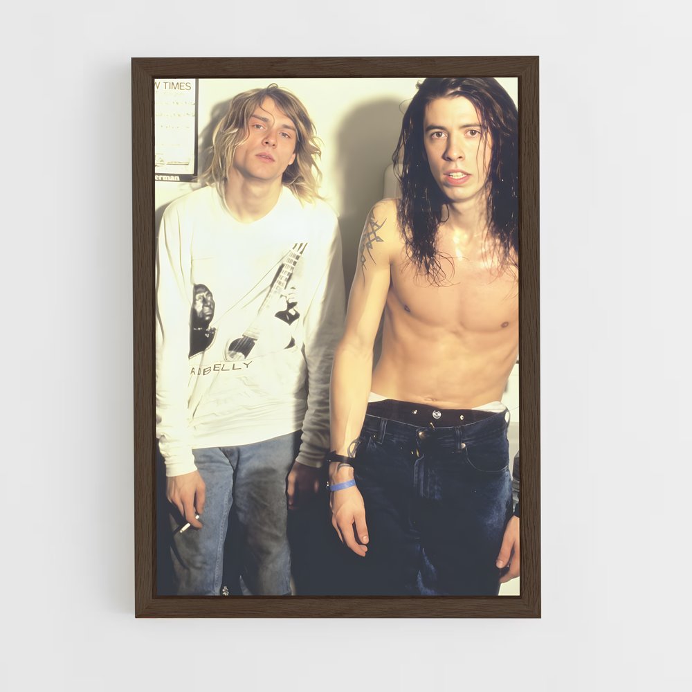 ap-dave grohl-3 cadre Bois foncé