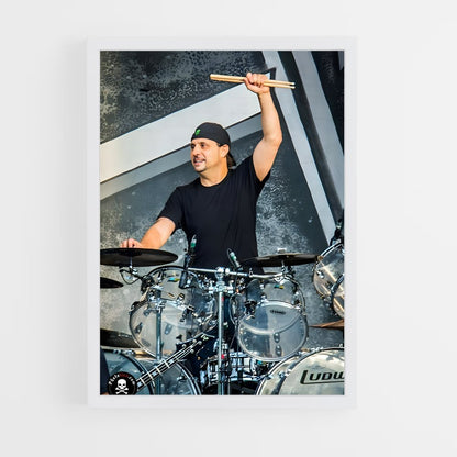 ap-dave lombardo-4 cadre Blanc