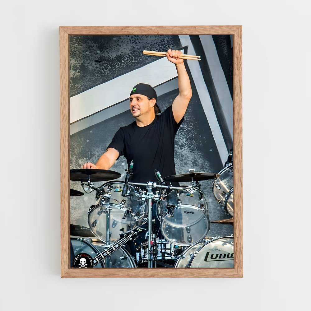 ap-dave lombardo-4 cadre Bois clair