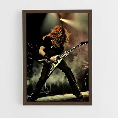 ap-dave mustaine-1 cadre Bois foncé