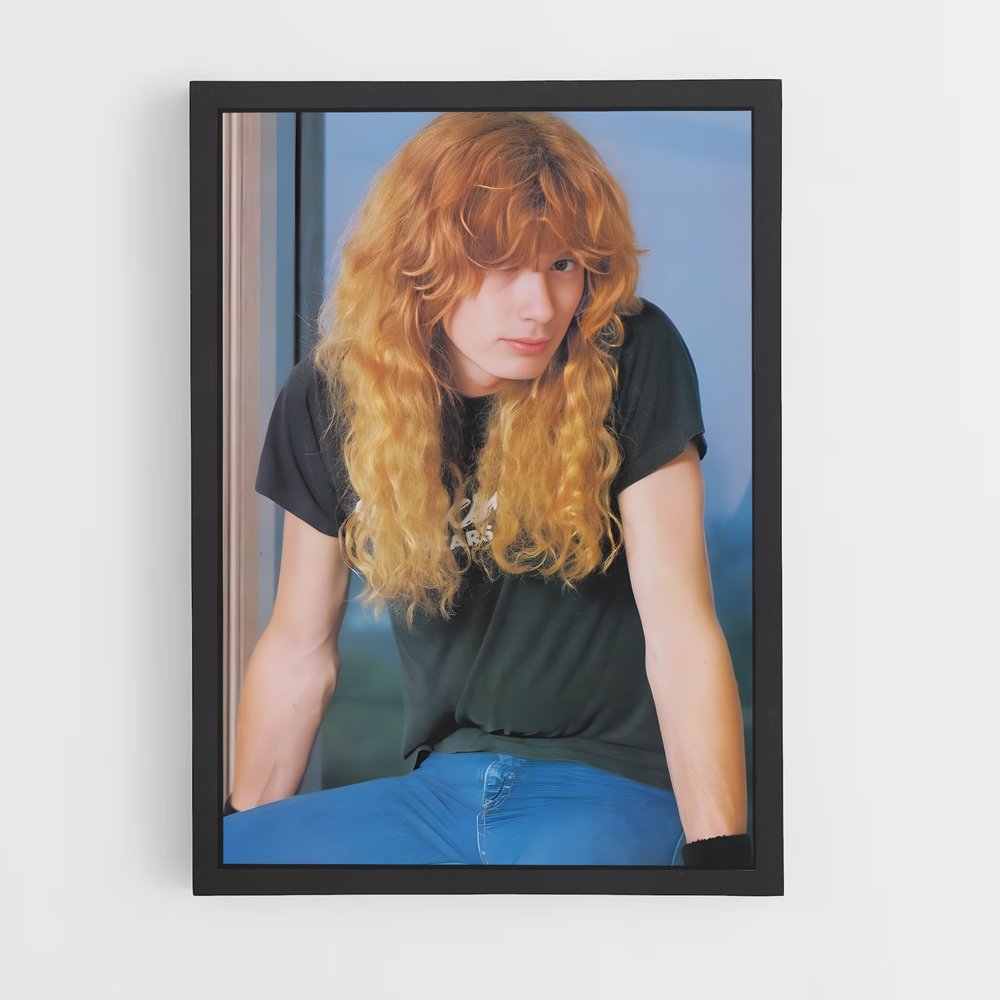 ap-dave mustaine-2 cadre Noir